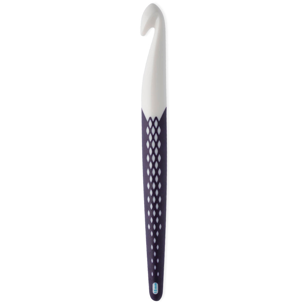 PRYM Ergonomics 15 mm 18.5 cm Soft Handle Crochet Hook - 218494