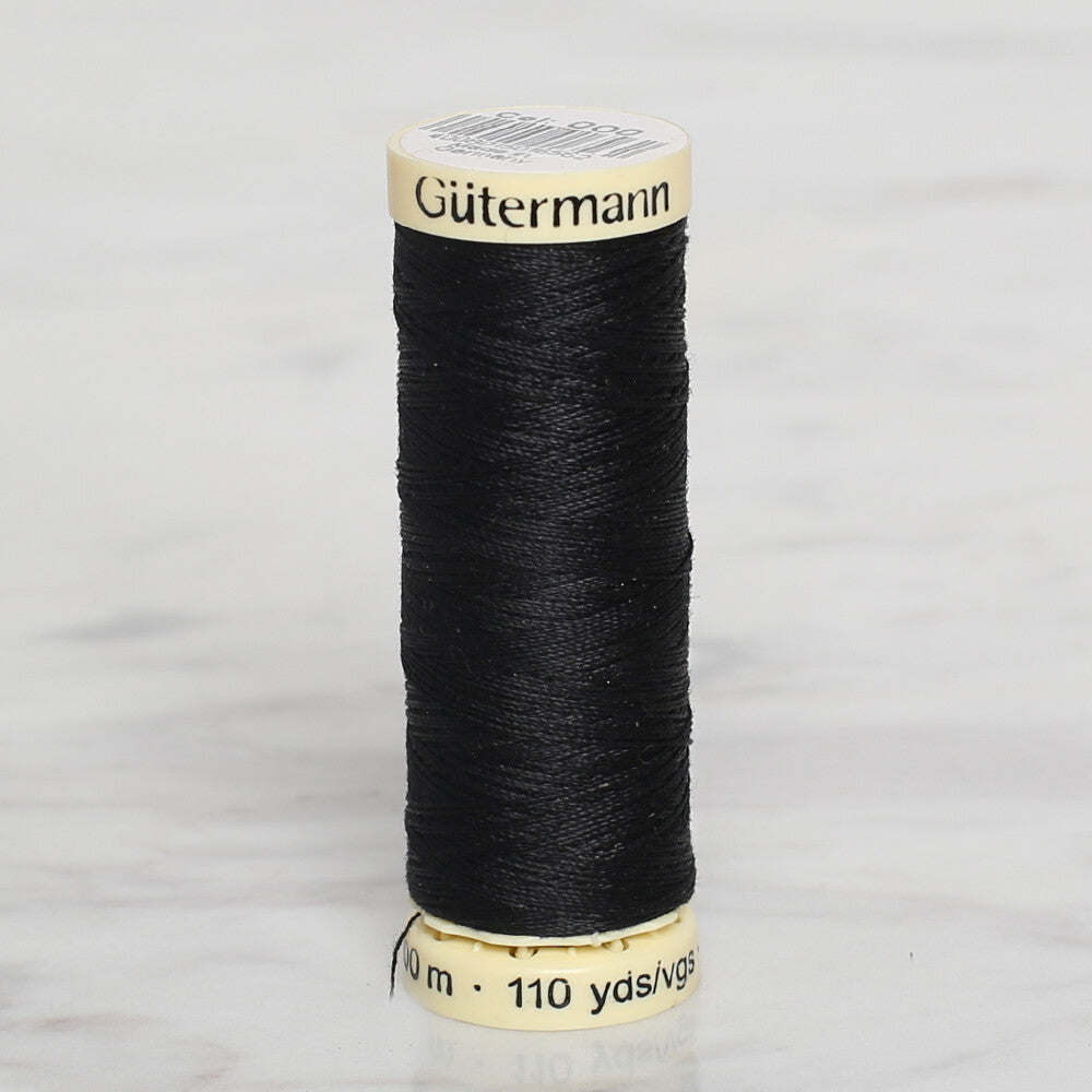 Gütermann Sewing Thread, 100m, Black  - 000