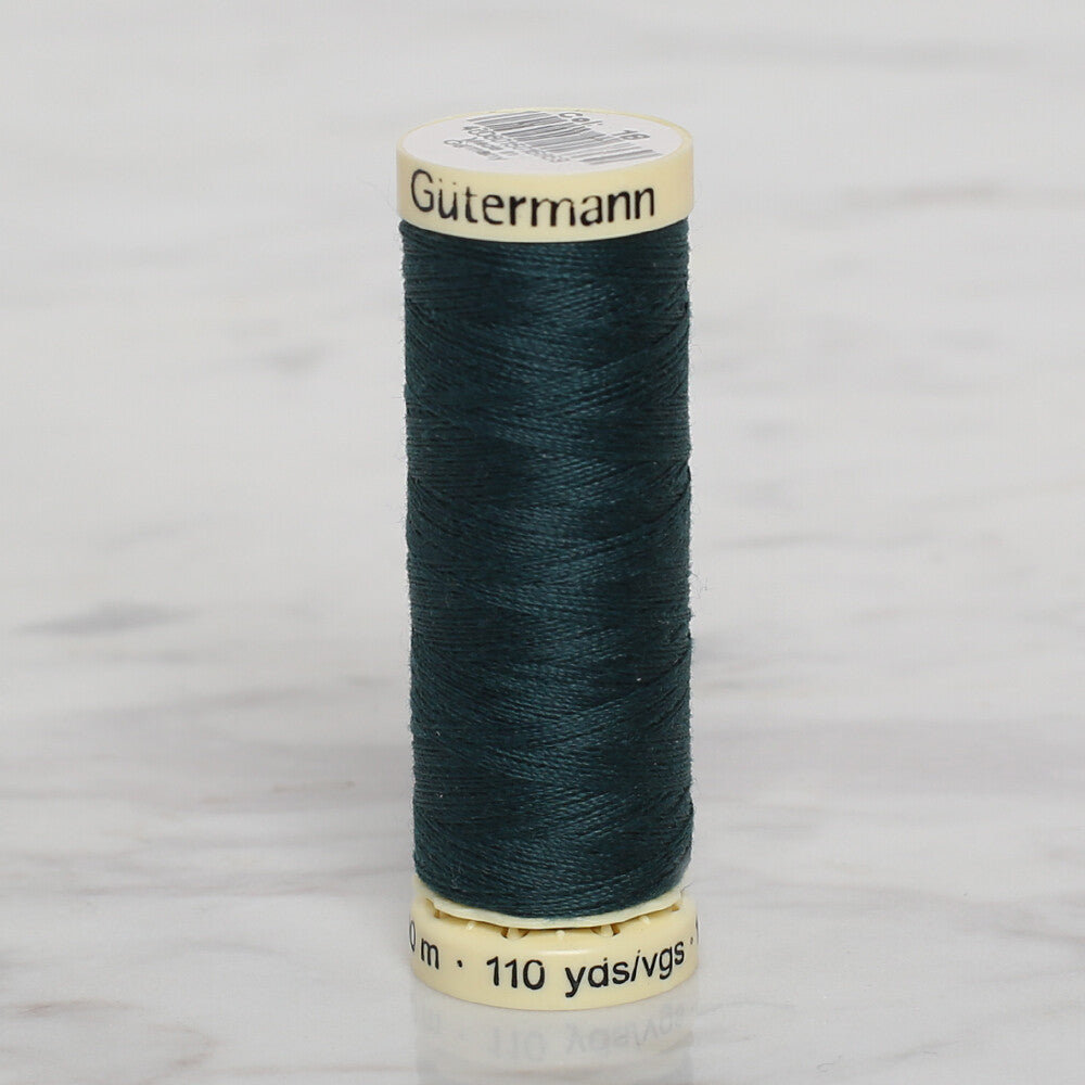 Gütermann Sewing Thread, 100m, Dark Green - 18