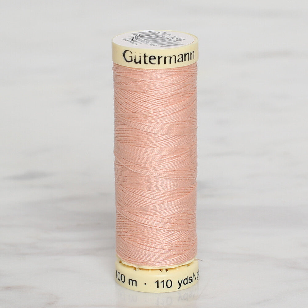 Gütermann Sewing Thread, 100m, Salmon  - 165