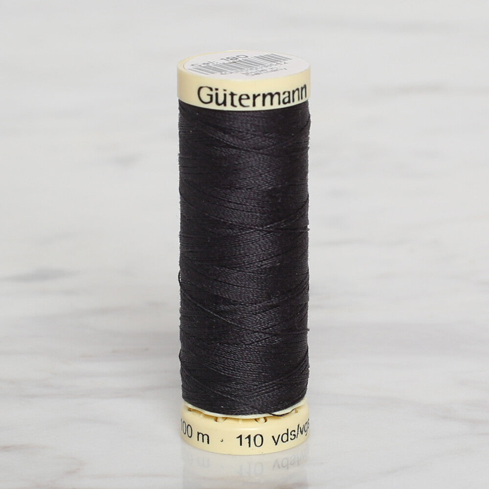 Gütermann Sewing Thread, 100m, Black  - 190