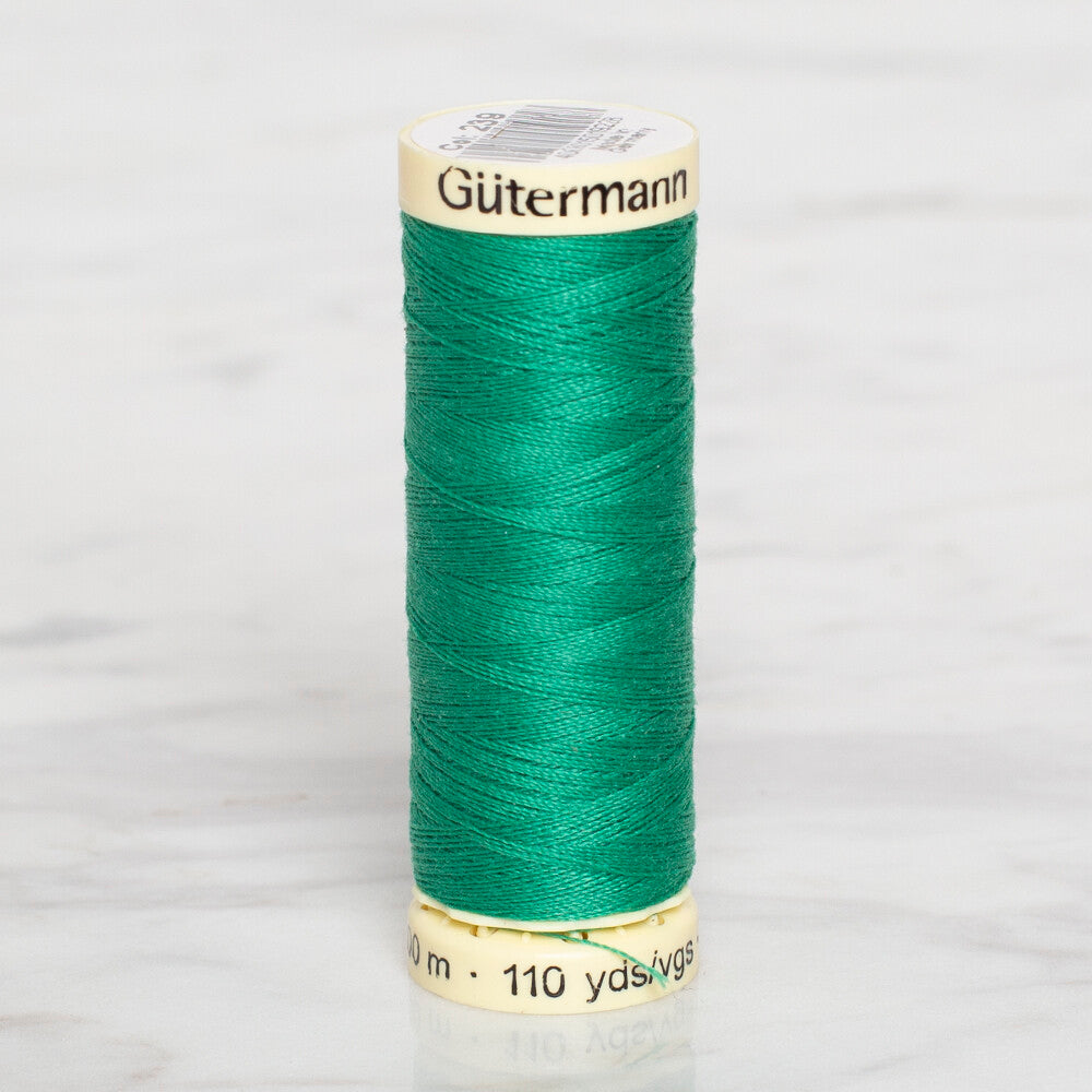 Gütermann Sewing Thread, 100m, Green - 239