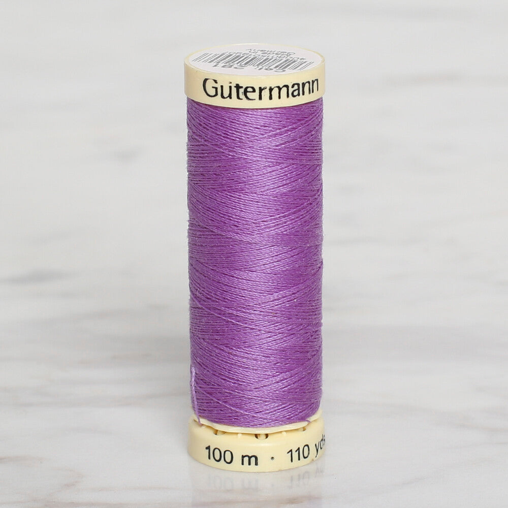 Gütermann Sewing Thread, 100m, Lilac  - 291