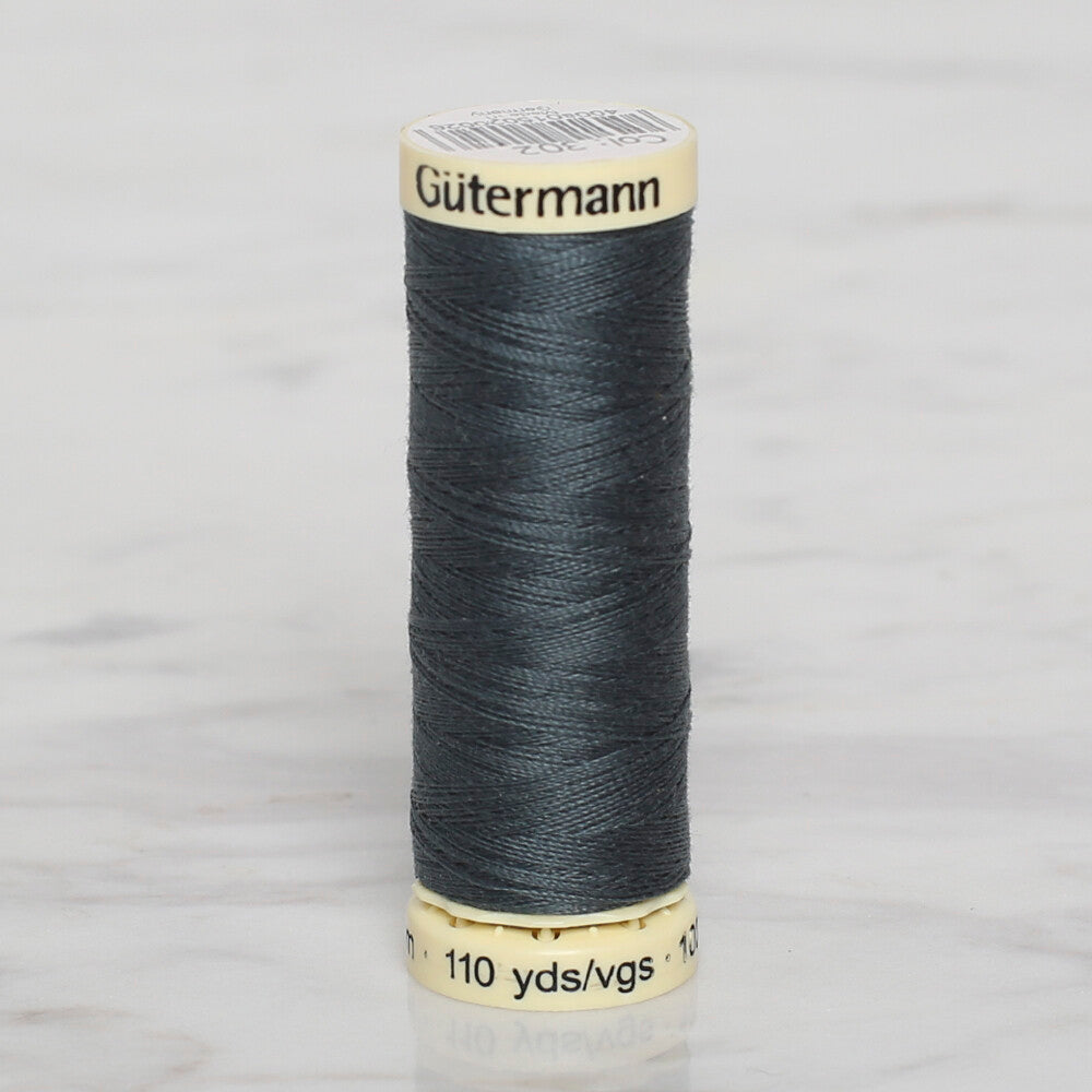 Gütermann Sewing Thread, 100m, Green  - 302