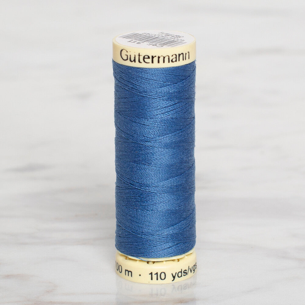 Gütermann Sewing Thread, 100m, Blue  - 311