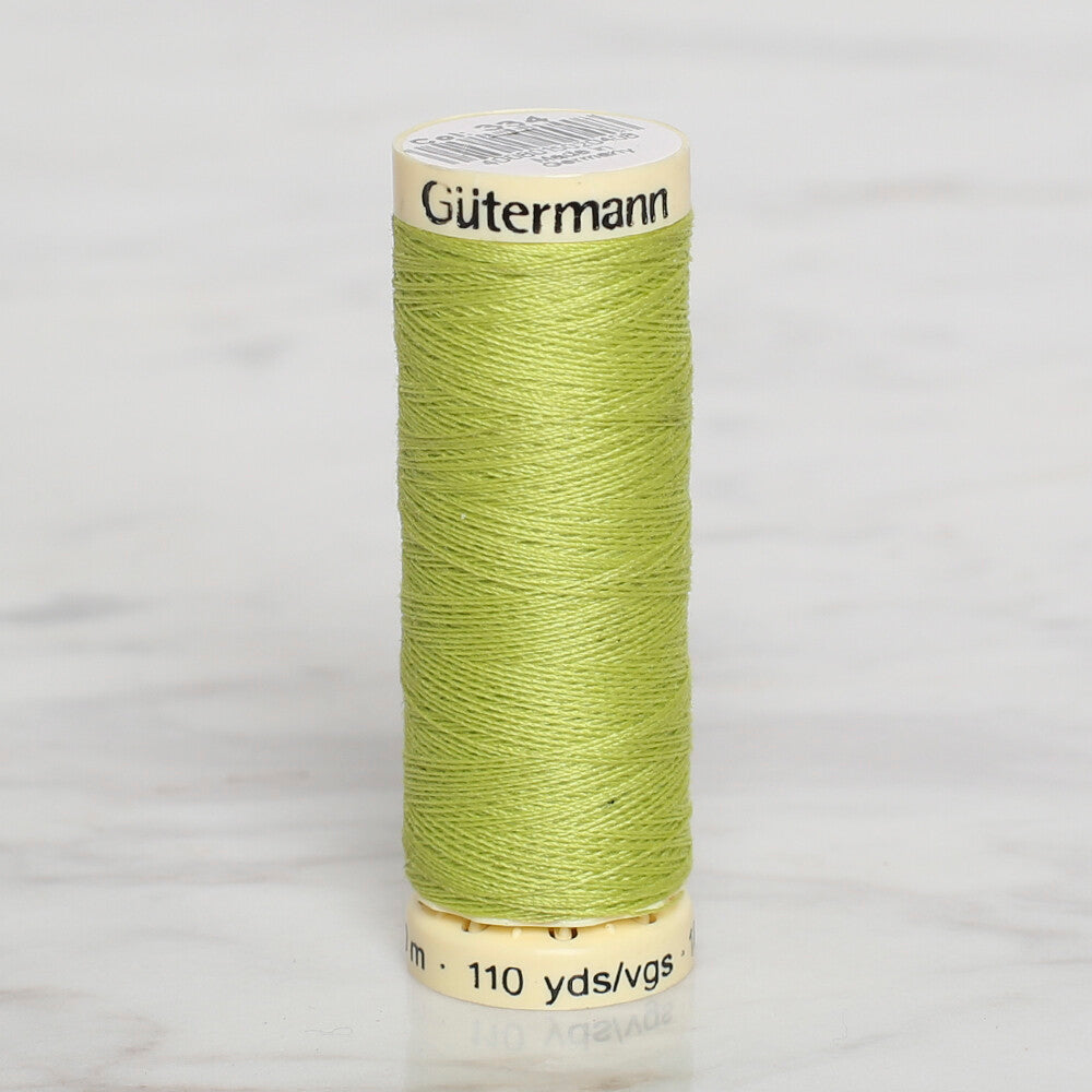 Gütermann Sewing Thread, 100m, Green  - 334