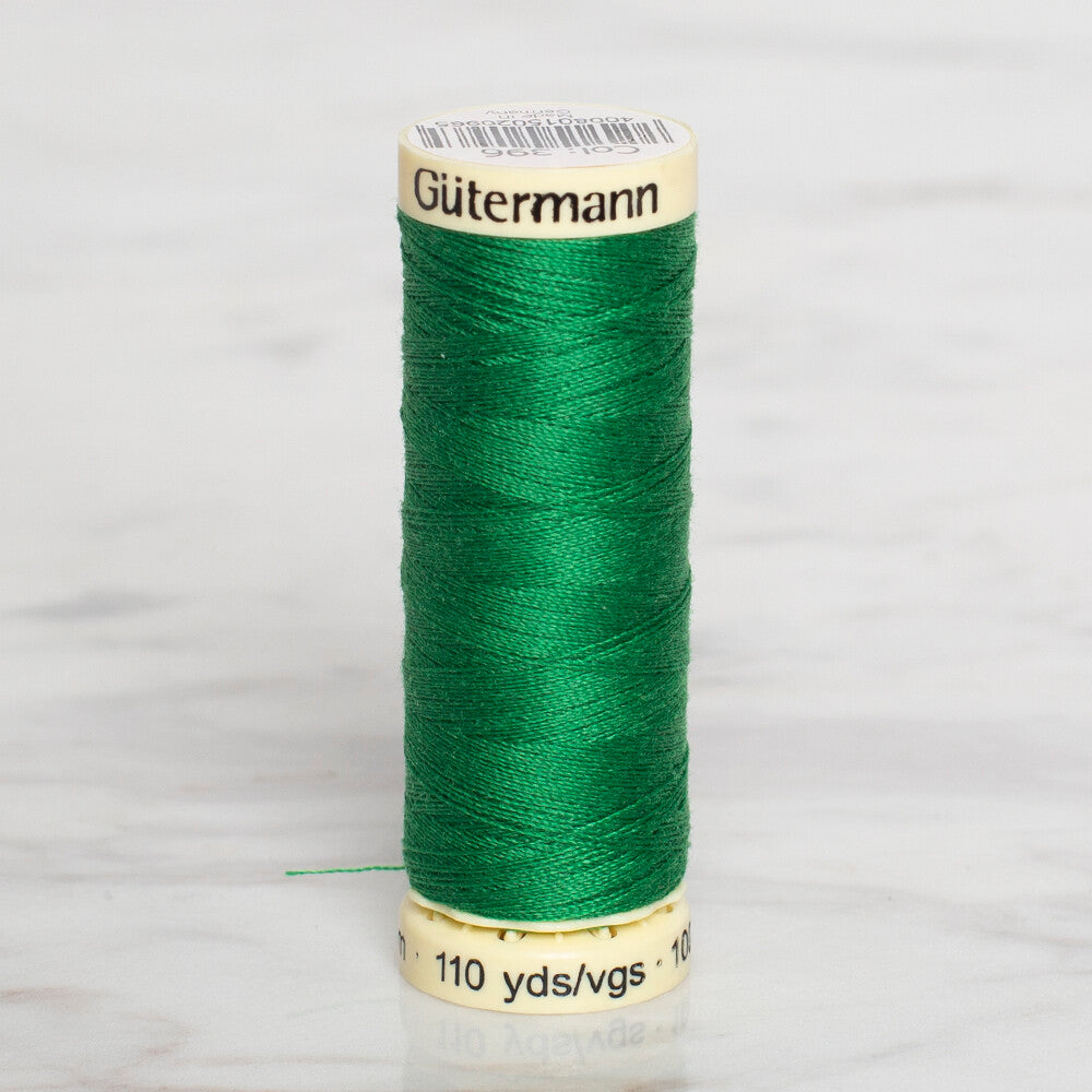 Gütermann Sewing Thread, 100m, Green  - 396