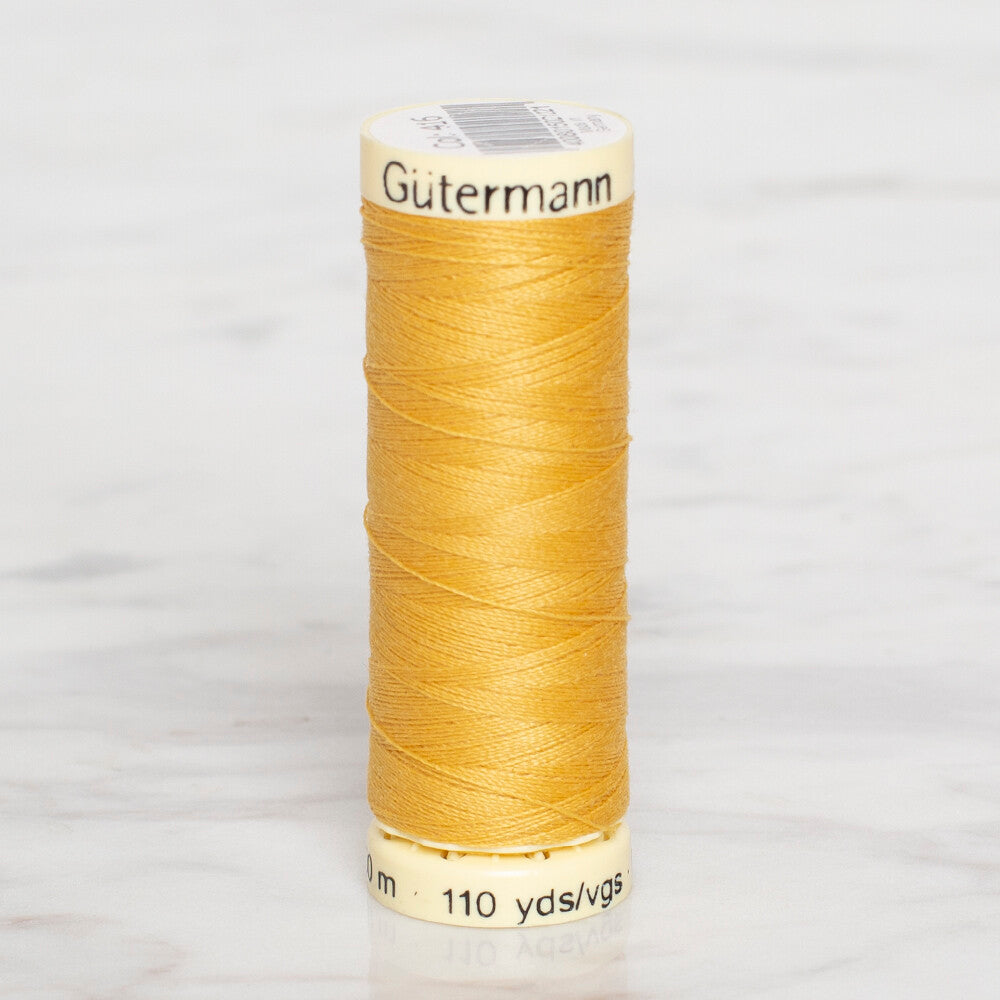 Gütermann Sewing Thread, 100m, Mustard - 416