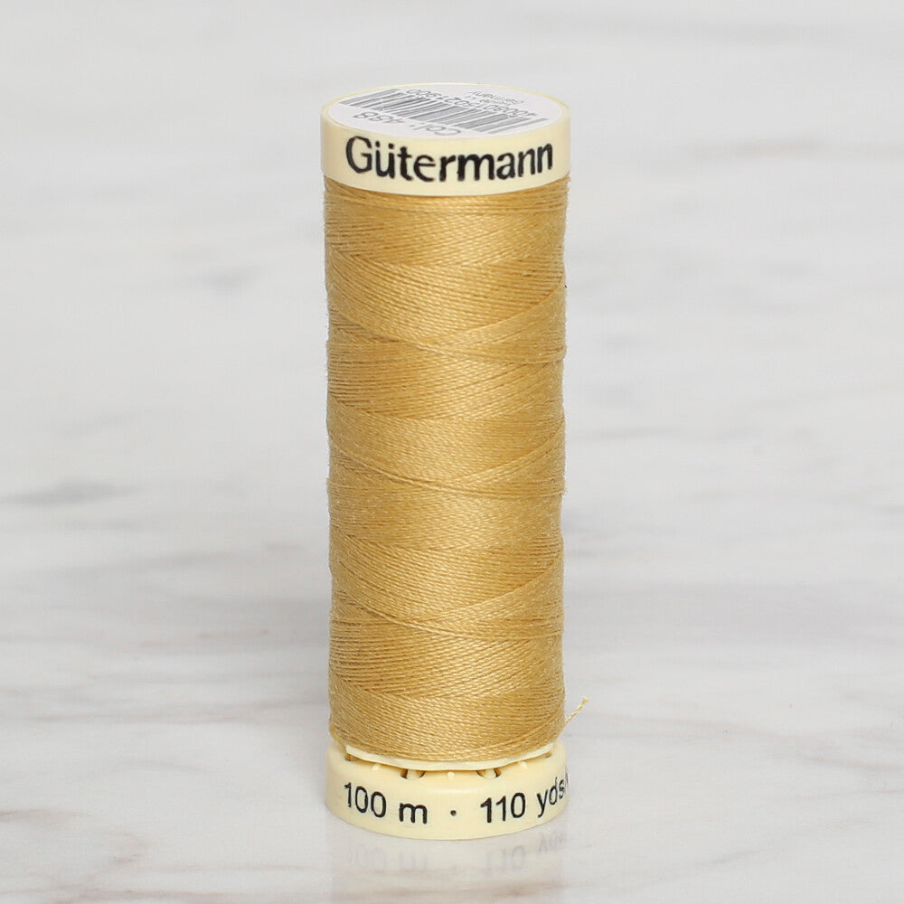 Gütermann Sewing Thread, 100m, Mustard - 488