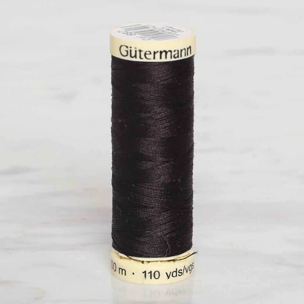Gütermann Sewing Thread, 100m, Black  - 682