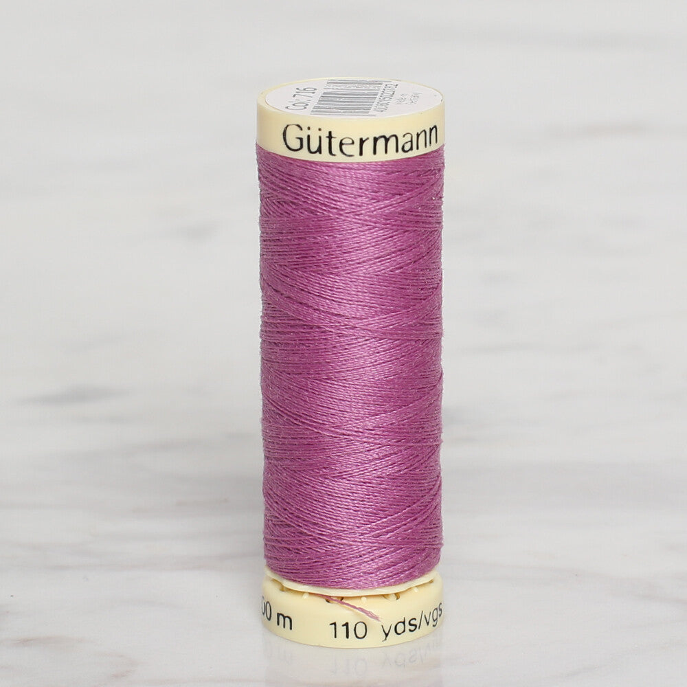 Gütermann Sewing Thread, 100m, Lilac  - 716