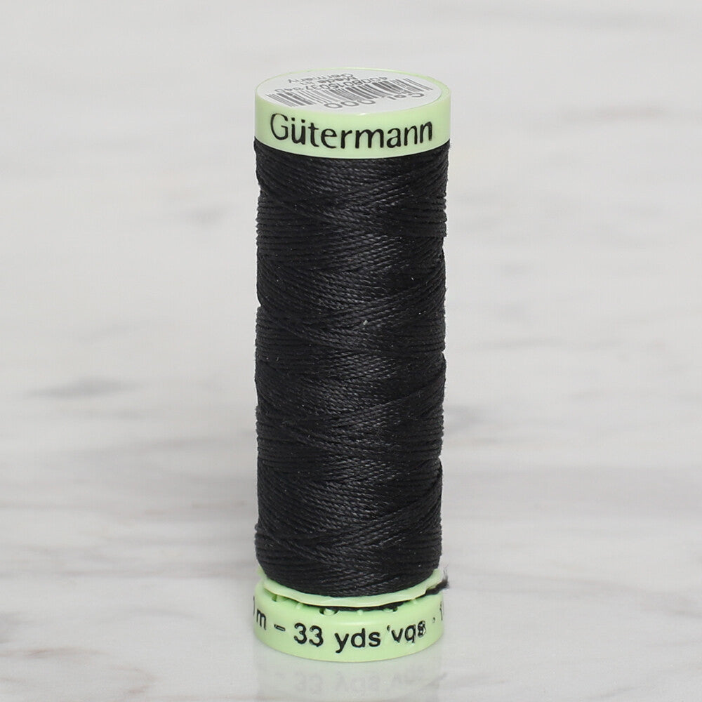 Gütermann Sewing Thread, 100m, Black - 000