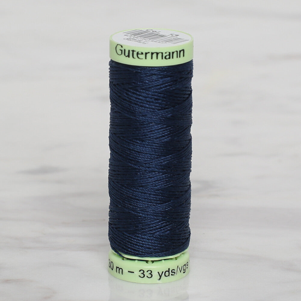 Gütermann Sewing Thread, 30m, Light Navy Blue - 13