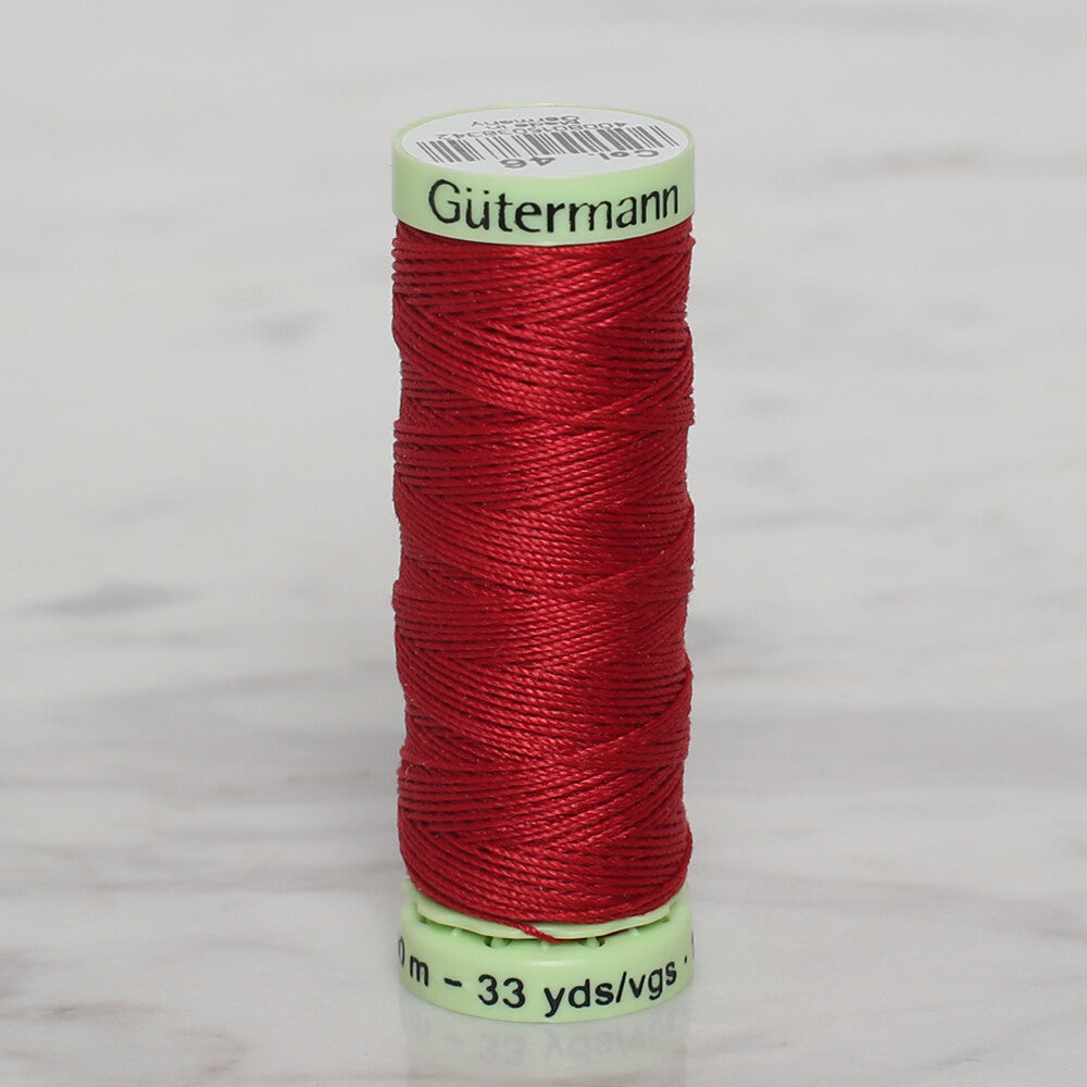 Gütermann Sewing Thread, 30m, Red - 46