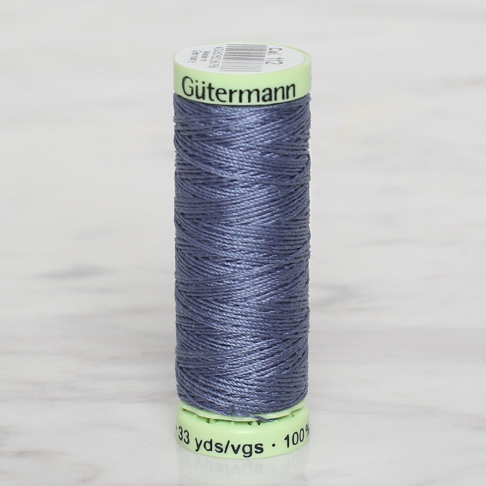 Gütermann Sewing Thread, 30m, Anthracite - 112