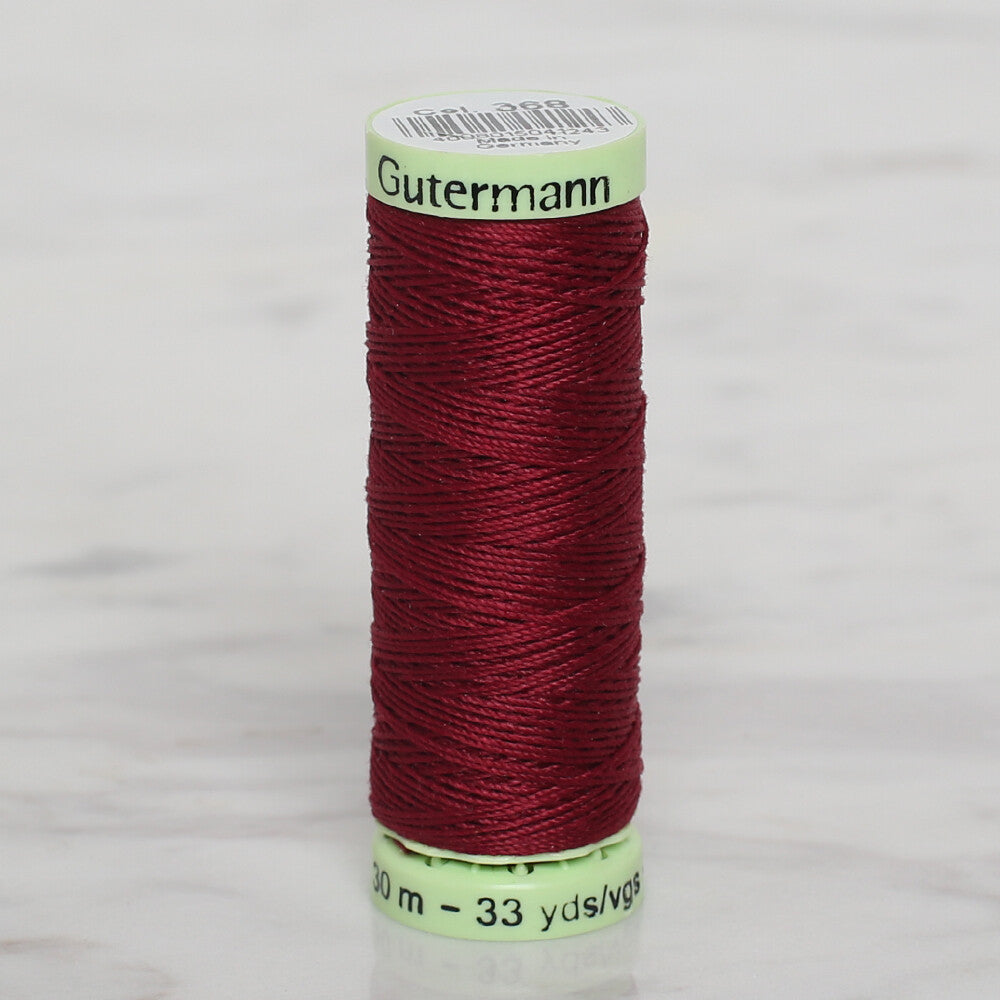 Gütermann Sewing Thread, 30m, Claret - 368