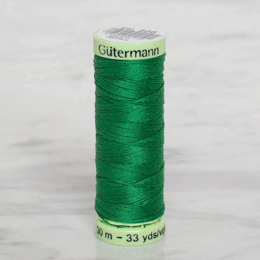 Gütermann Sewing Thread, 100m, Green - 396