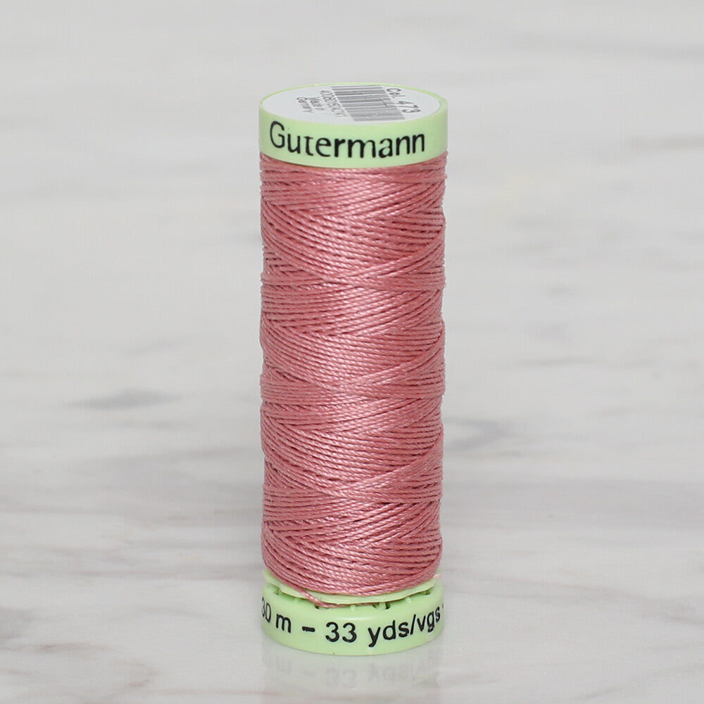 Gütermann Sewing Thread, 30m, Dusty Pink - 473
