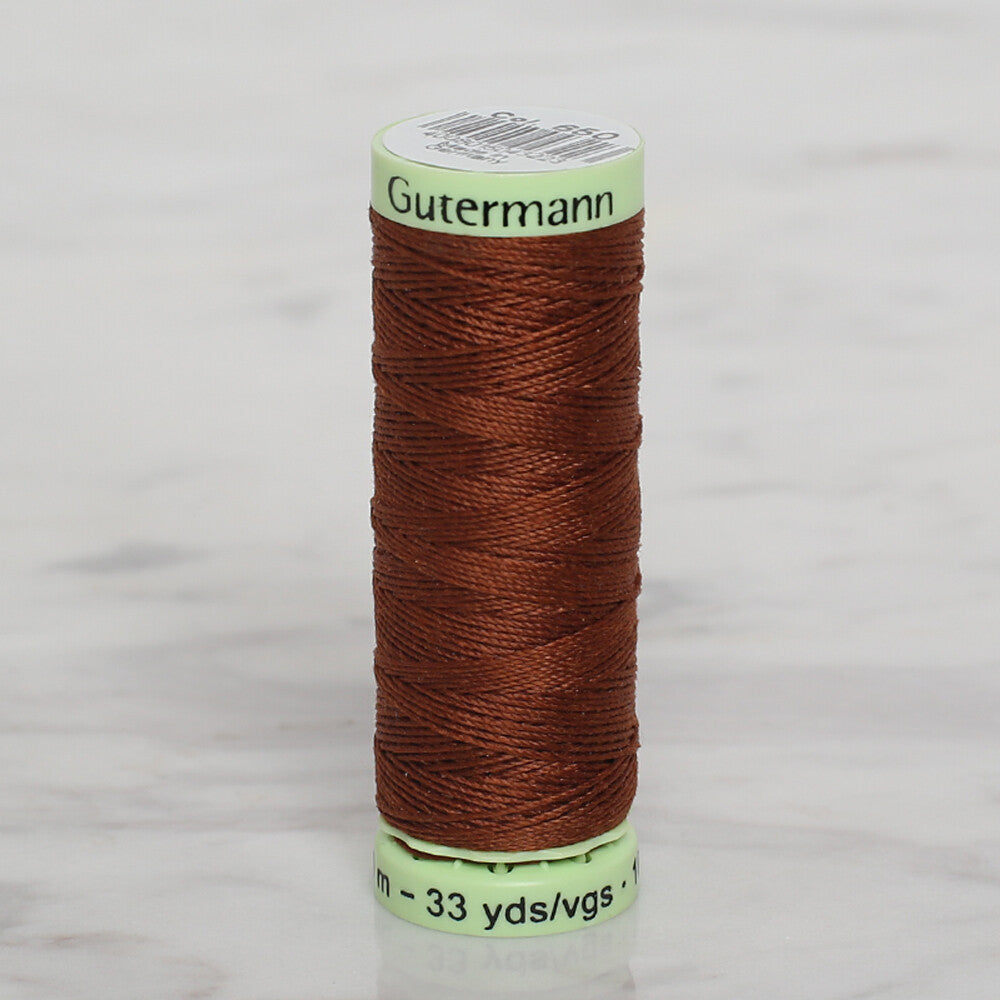 Gütermann Sewing Thread, 30m, Light Coffee- 650