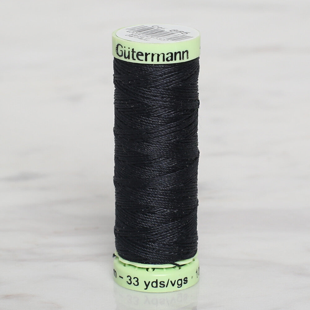 Gütermann Sewing Thread, 100m, Black - 665