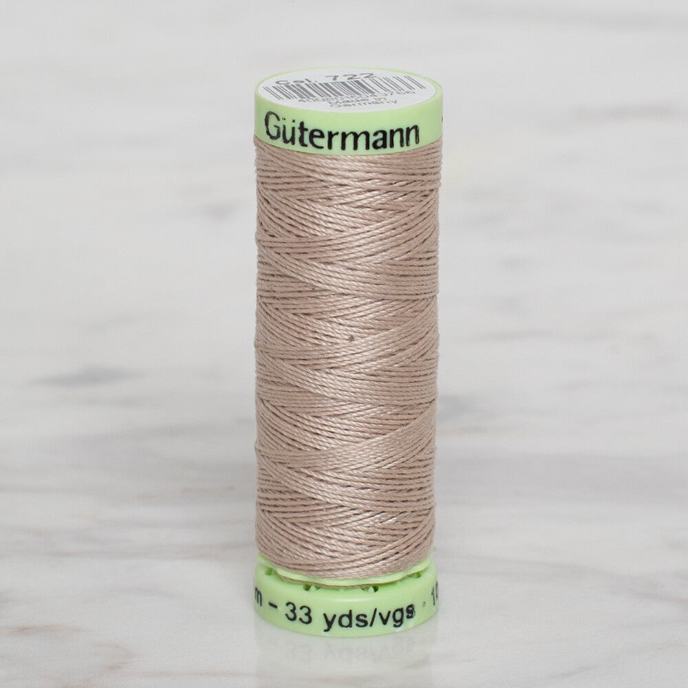 Gütermann Sewing Thread, 30m, Light Beige - 722