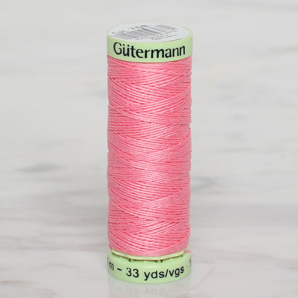 Gütermann Sewing Thread, 100m, Candy Pink  - 758