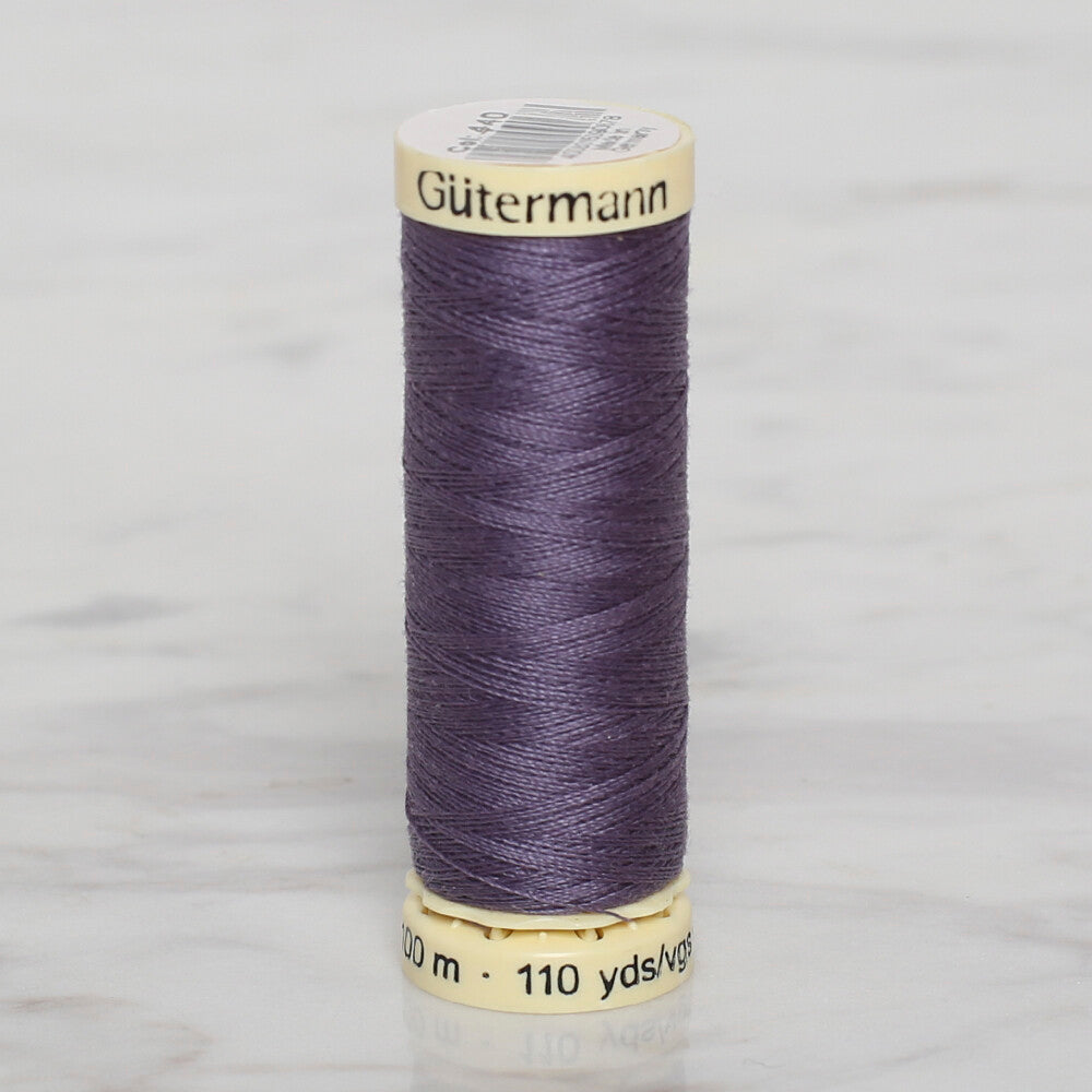 Gütermann Sewing Thread, 100m, Purple - 440