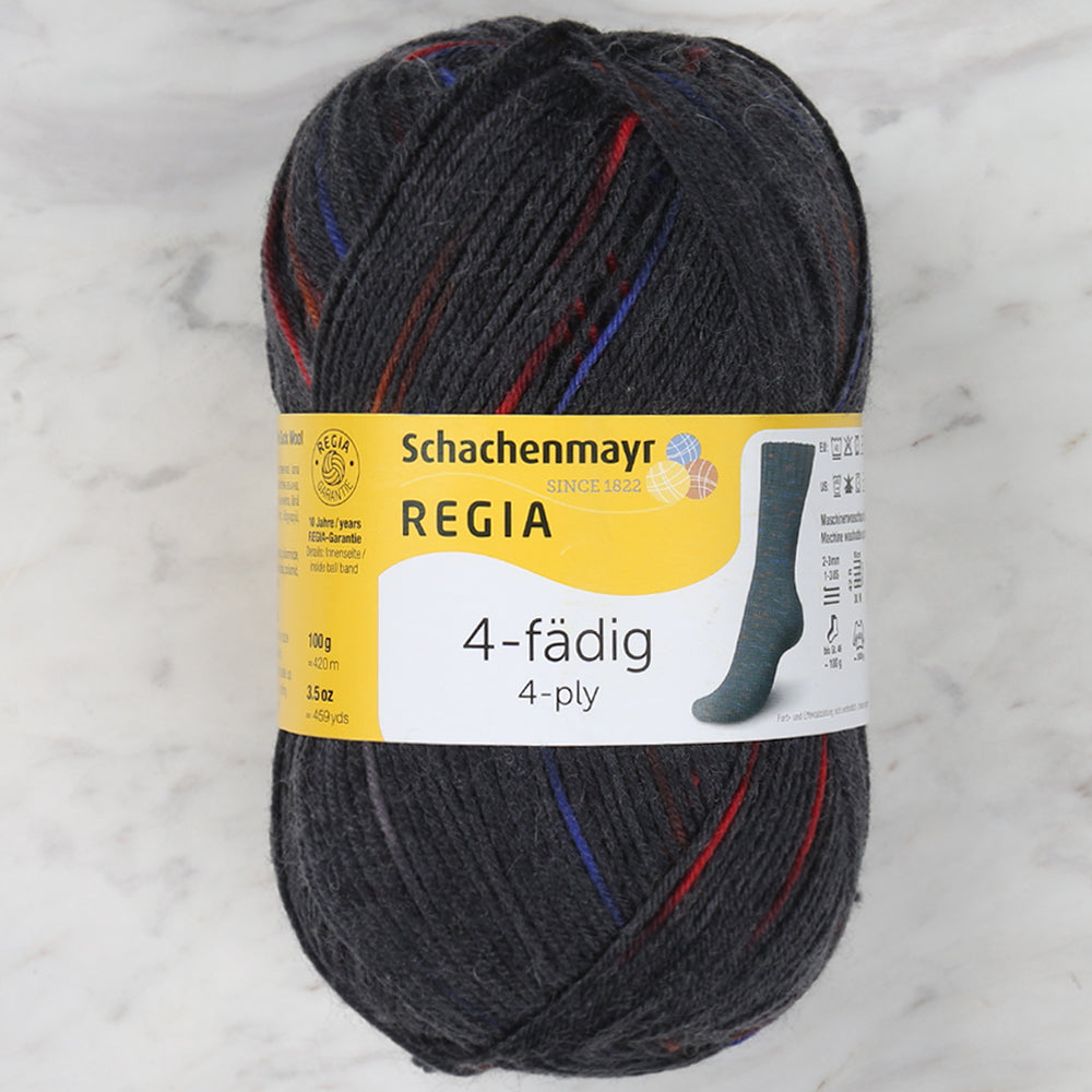Schachenmayr Regia 4-Ply 100gr Color Sock Yarn, Multi Colors - 05097