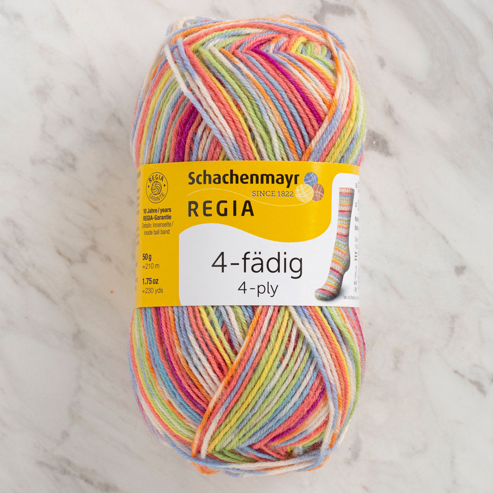 Schachenmayr Regia 4-Ply 50gr Color Sock Yarn, Variegated - 01132