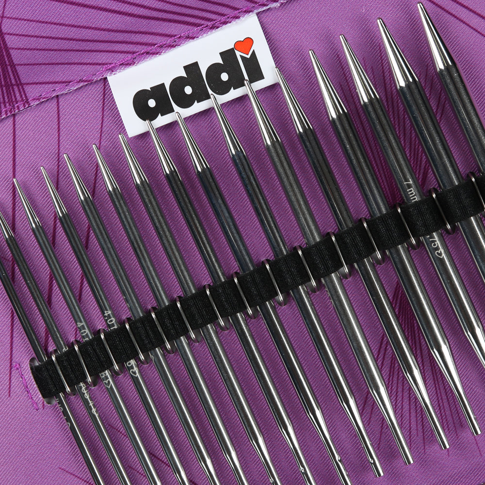Addi Click Lace Long Tips Interchangable Circular Knitting Needles Set - 760-7
