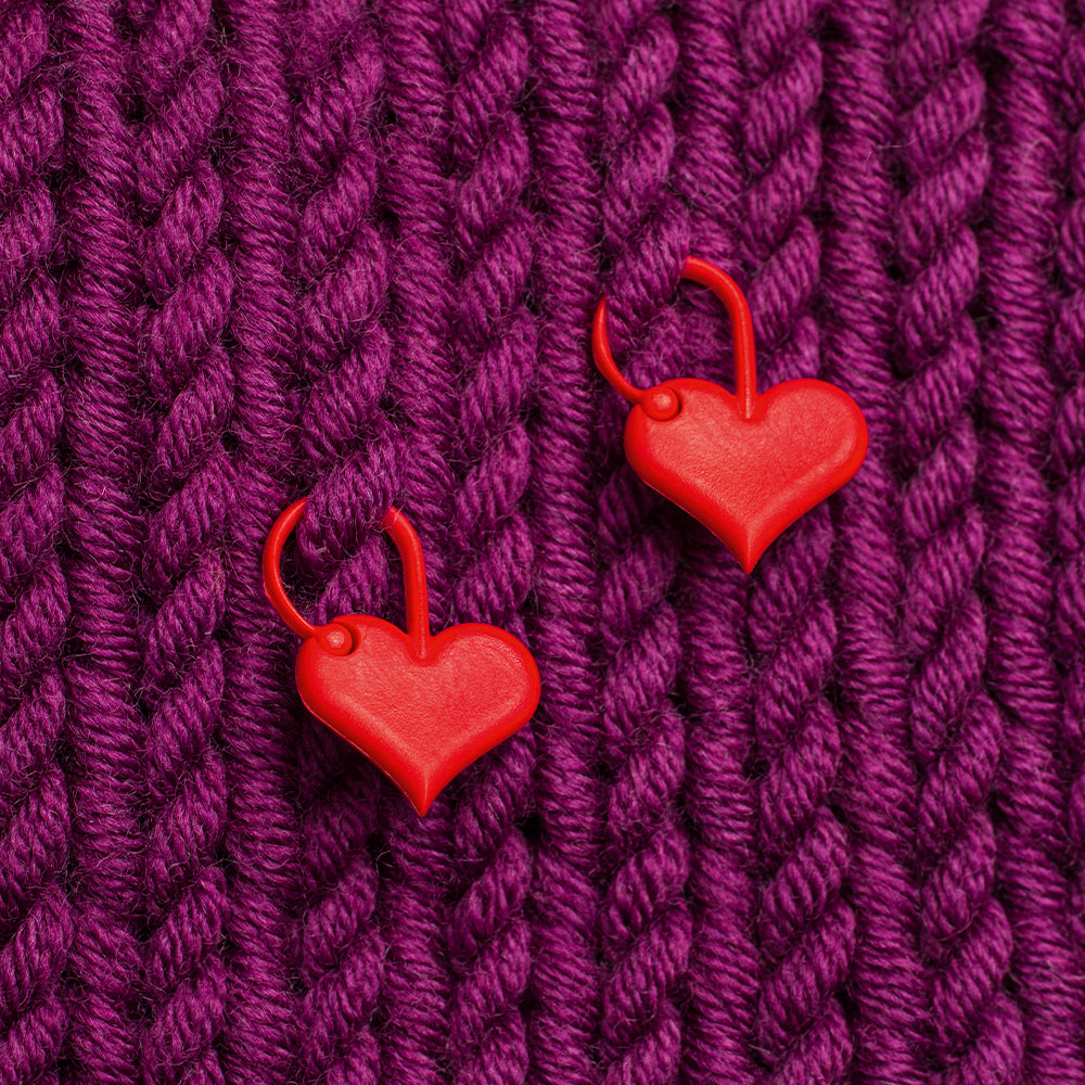 Addi Love Stitch Markers (Set of 6) 407-2