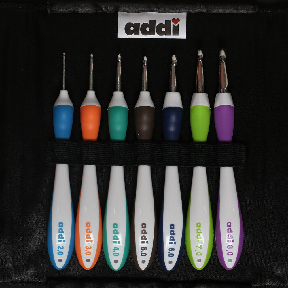 Addi Swing Ergonomic Crochet Hook Set, 640-2