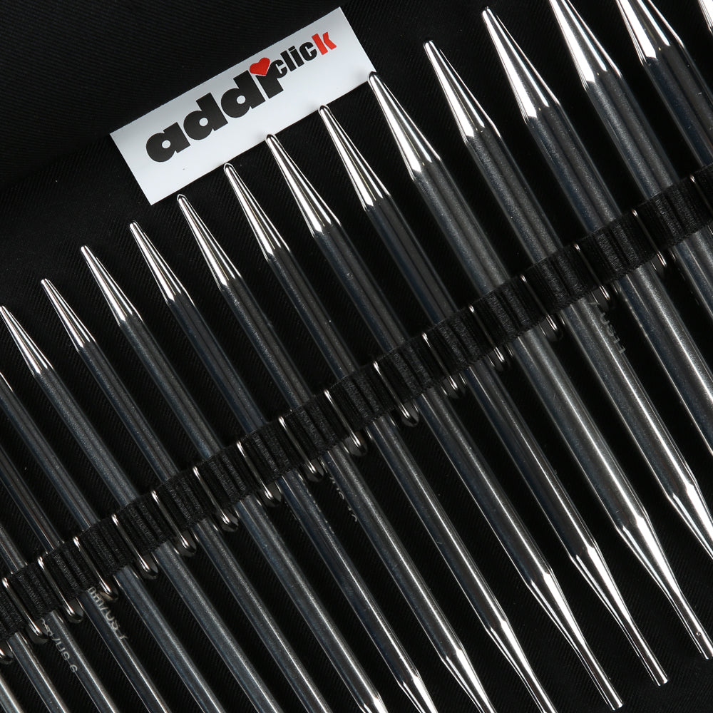 Addi Click Basic Interchangable Circular Knitting Needles Set - 650-2
