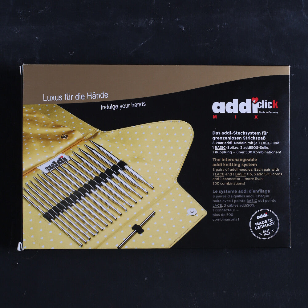 Addi Click Mix Interchangeable Needle Tips Set, 670-2