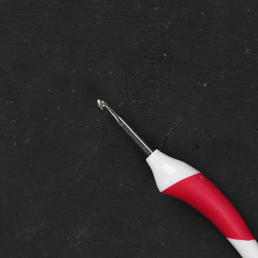 Addi Swing 3.25mm 16cm Crochet Hook with Ergonomic Handle - 140-7