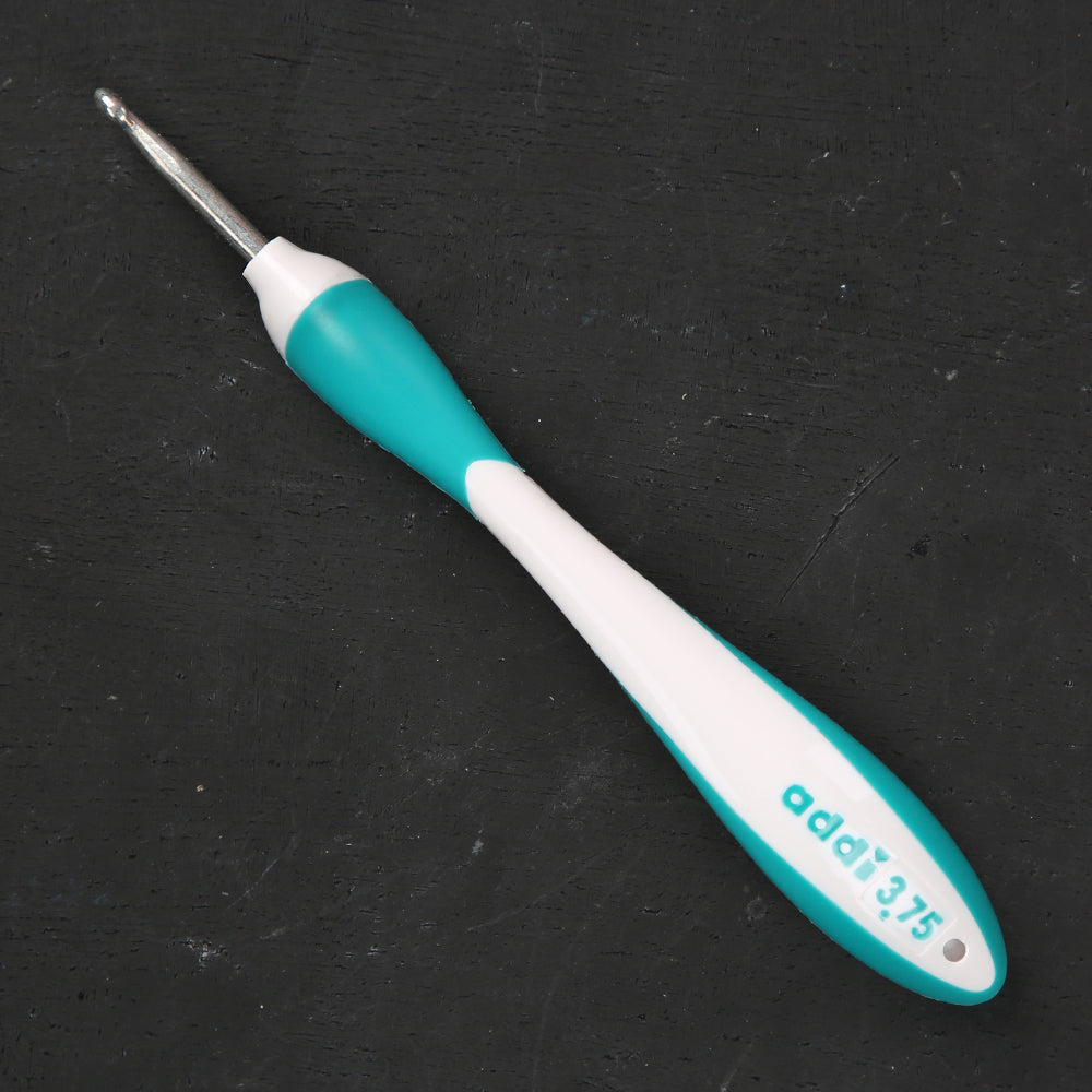 Addi Swing 3.75mm 16cm Crochet Hook with Ergonomic Handle - 140-7