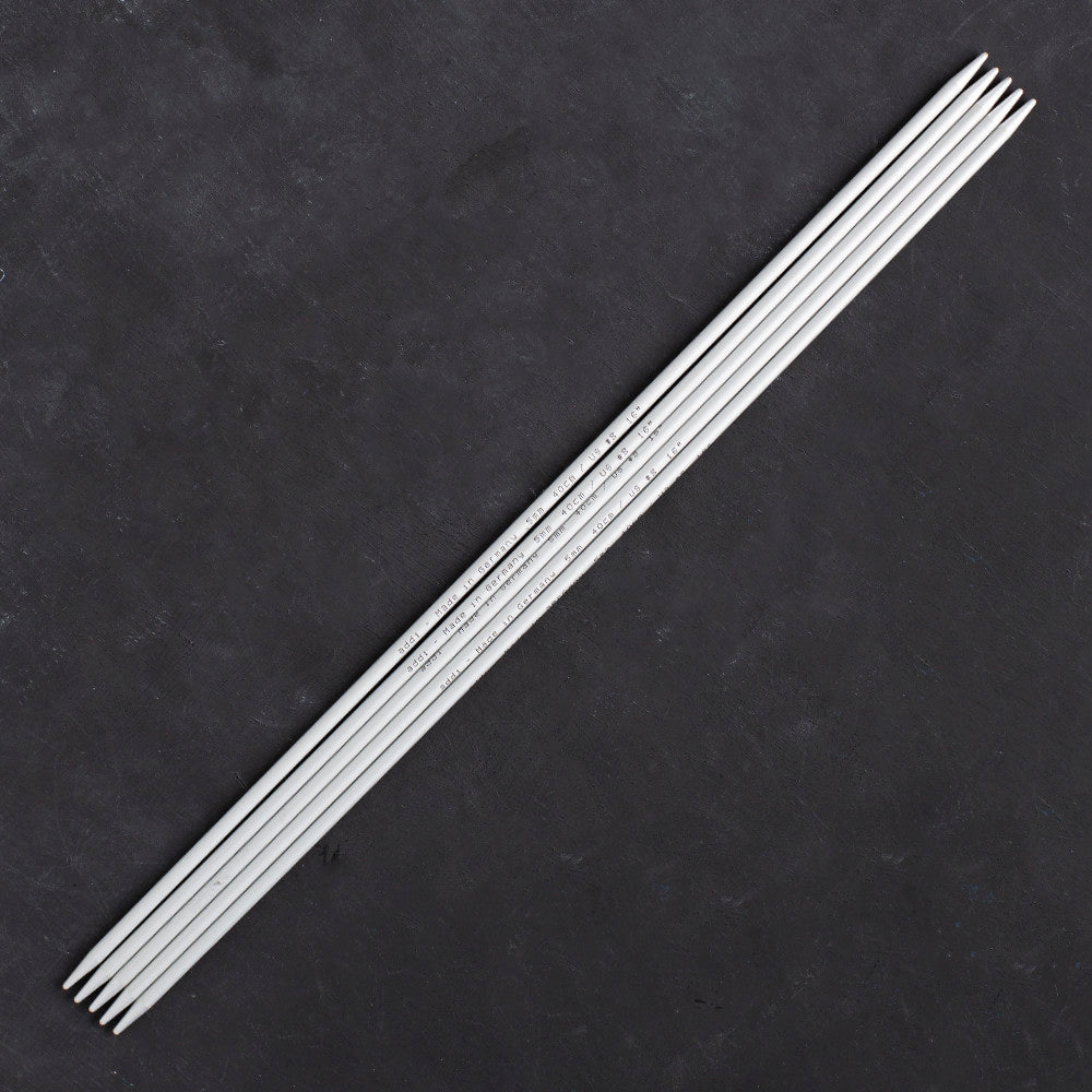 Addi 5 mm 40 cm Double Pointed Needles, Set of 5 Pcs - 201-7