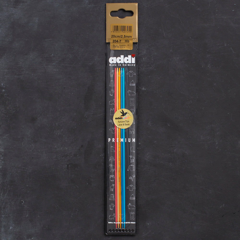 Addi Colibri Strumpfstricknadeln 20 cm 2,75 mm - 1 Stück Addi Colibri Strumpfstricknadeln 20 cm 2,75 mm - 1 Stück
