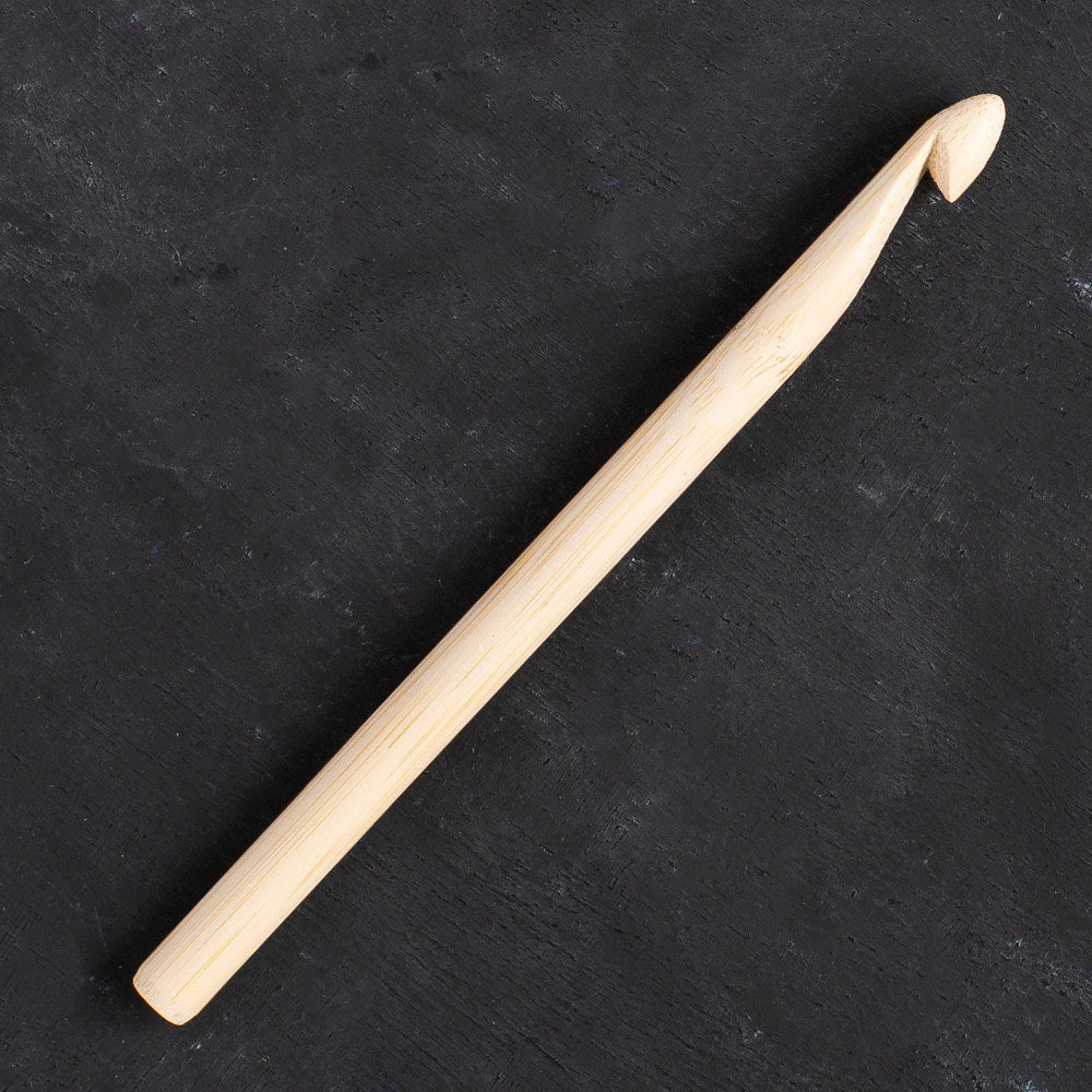 Addi 9mm 15cm Bamboo Crochet Hook - 545-7