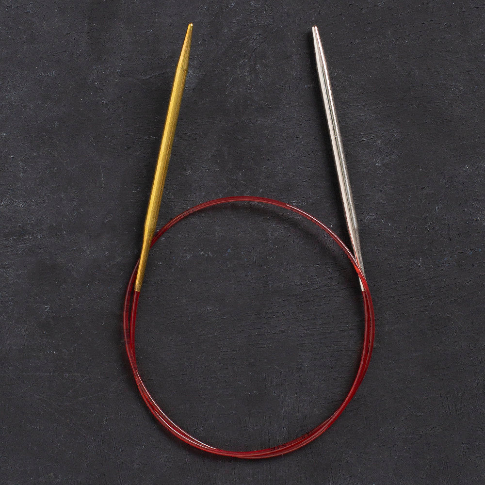 Addi Addilinos 4mm 60cm Short Tips Circular Knitting Needles - 106-7