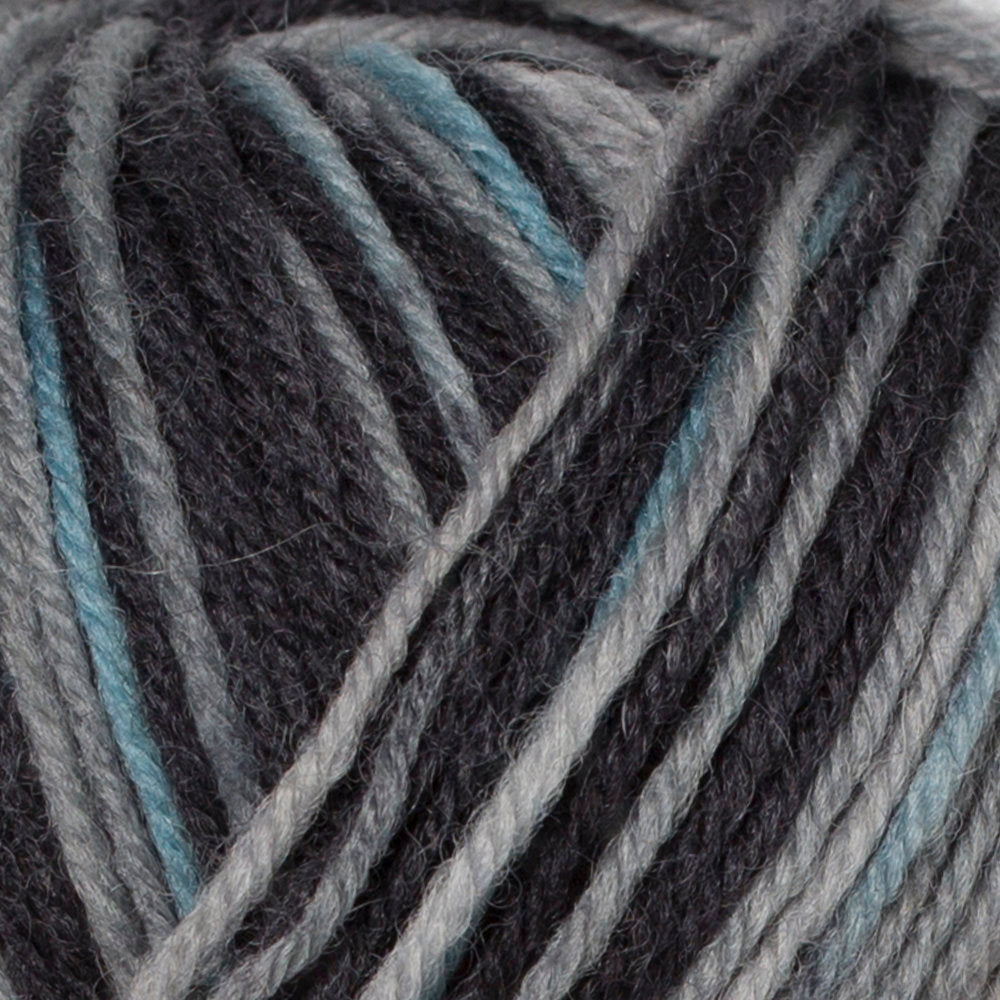 Schachenmayr Regia 4-Ply 50gr Color Sock Yarn, Multi Grey - 9801281-07390