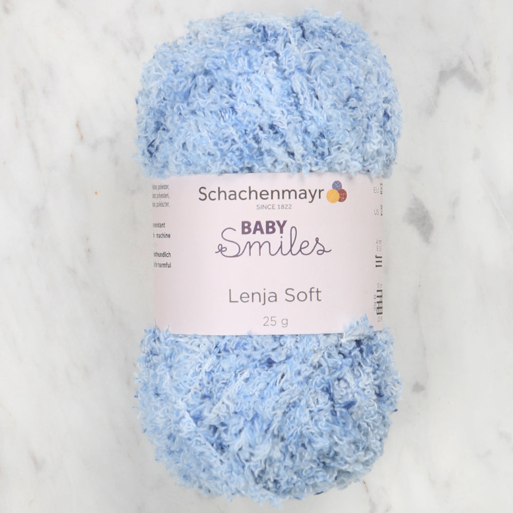 Schachenmayr Baby Smiles Lenja Soft 25gr Yarn, Blue - 9807560-00085