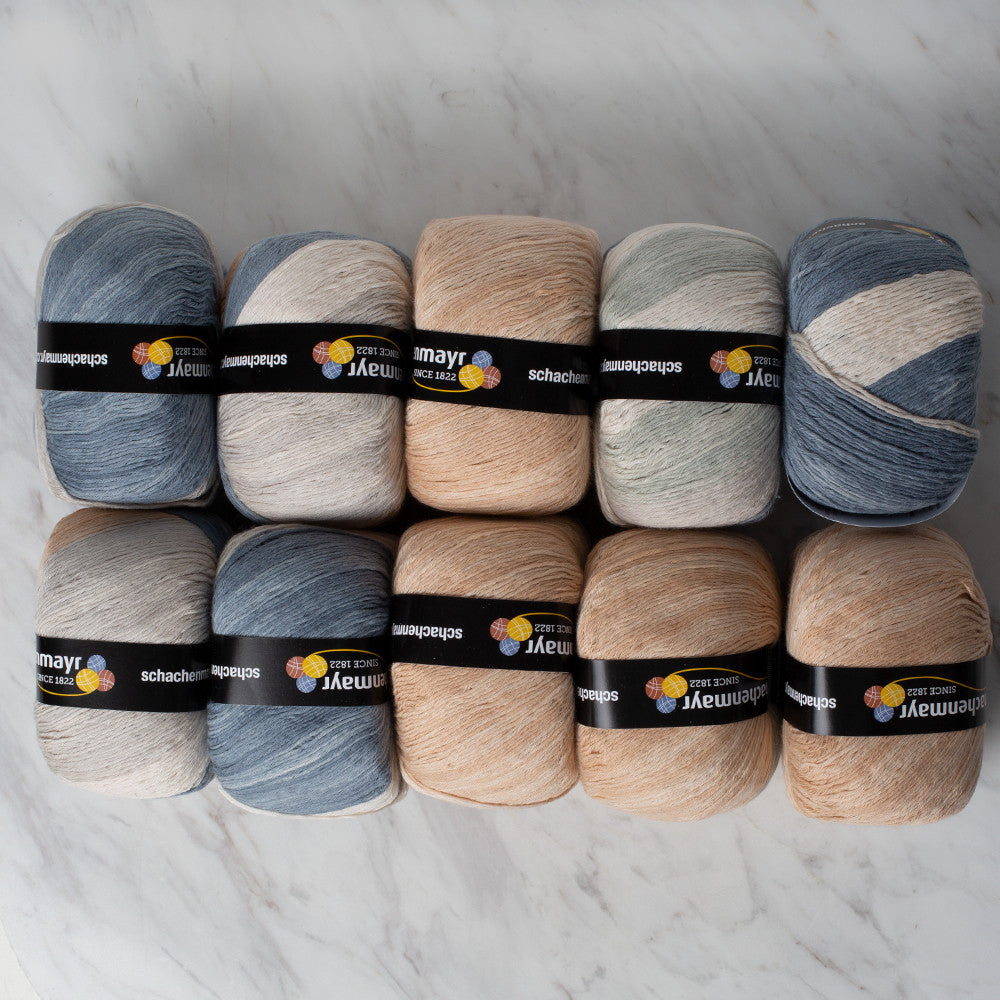 Schachenmayr Fashion Tahiti 50 gr Knitting Yarn, Variegated - 9811776 - 07687