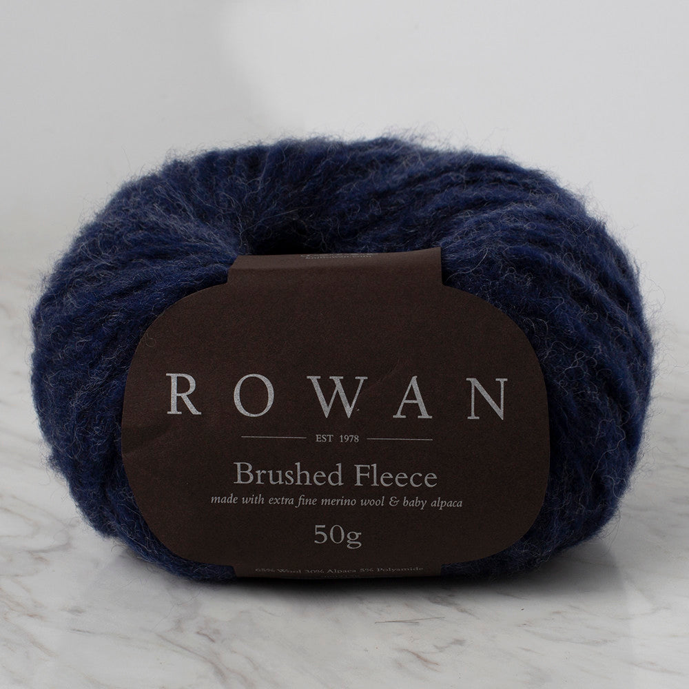 Rowan Brushed Fleece Yarn, Blue Grotto - 272