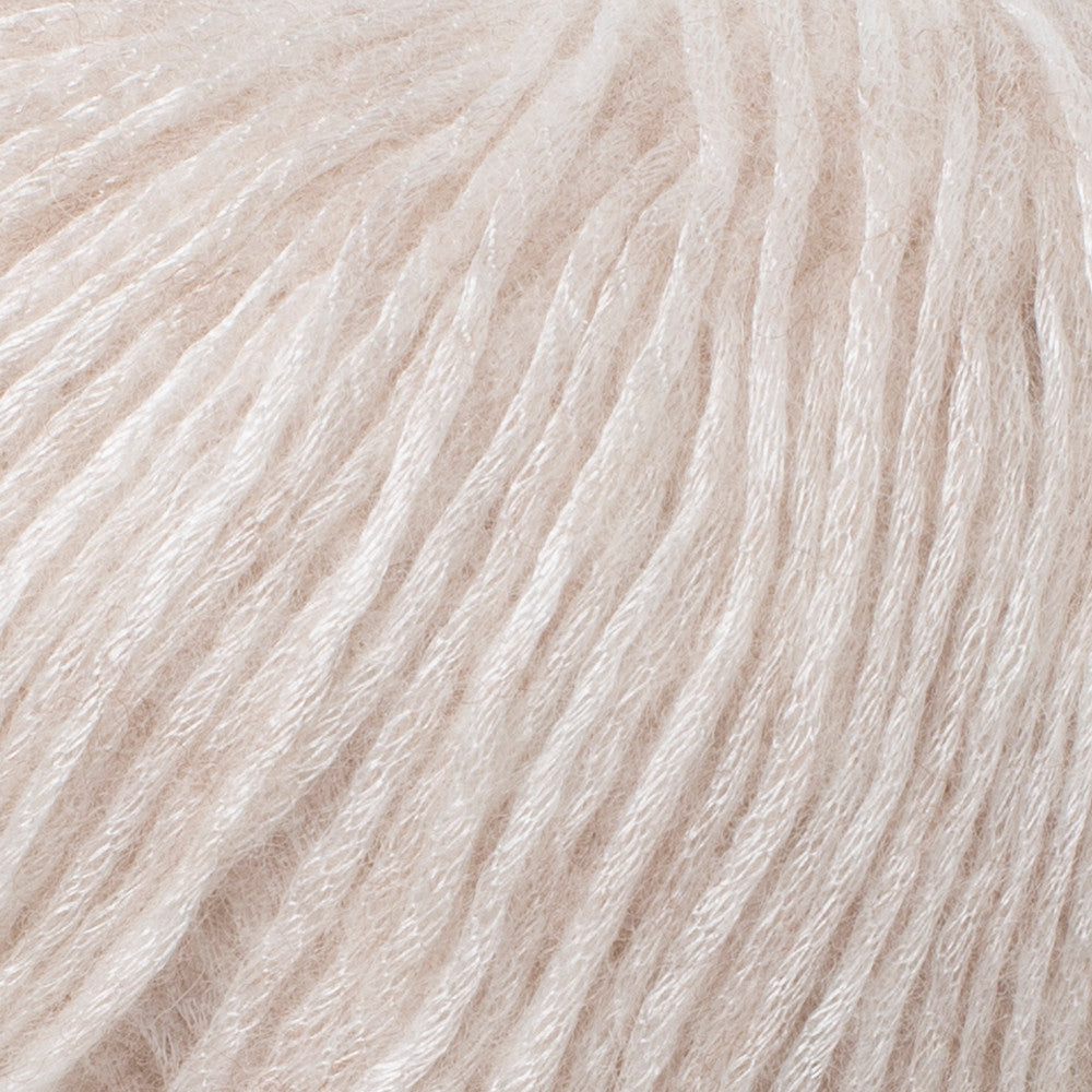  Schachenmayr Fashion Soft Shimmer 25 gr Knitting Yarn, Cream - 9807356 - 00002