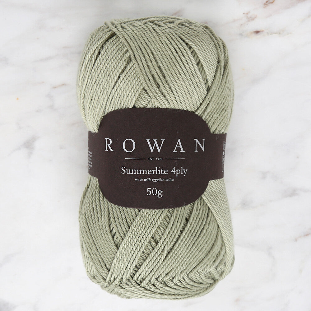 Rowan Summerlite 4Ply Yarn, Green - 00445