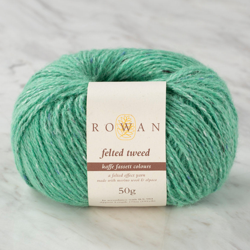Rowan Felted Tweed Yarn, Vaseline Green - 204