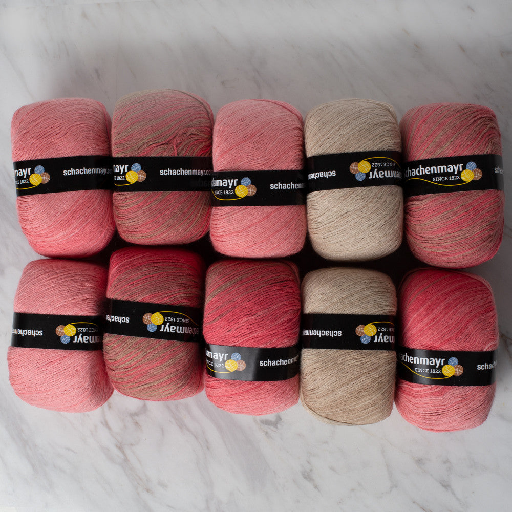 Schachenmayr Fashion Tahiti 50 gr Knitting Yarn, Variegated - 9811776 - 07689