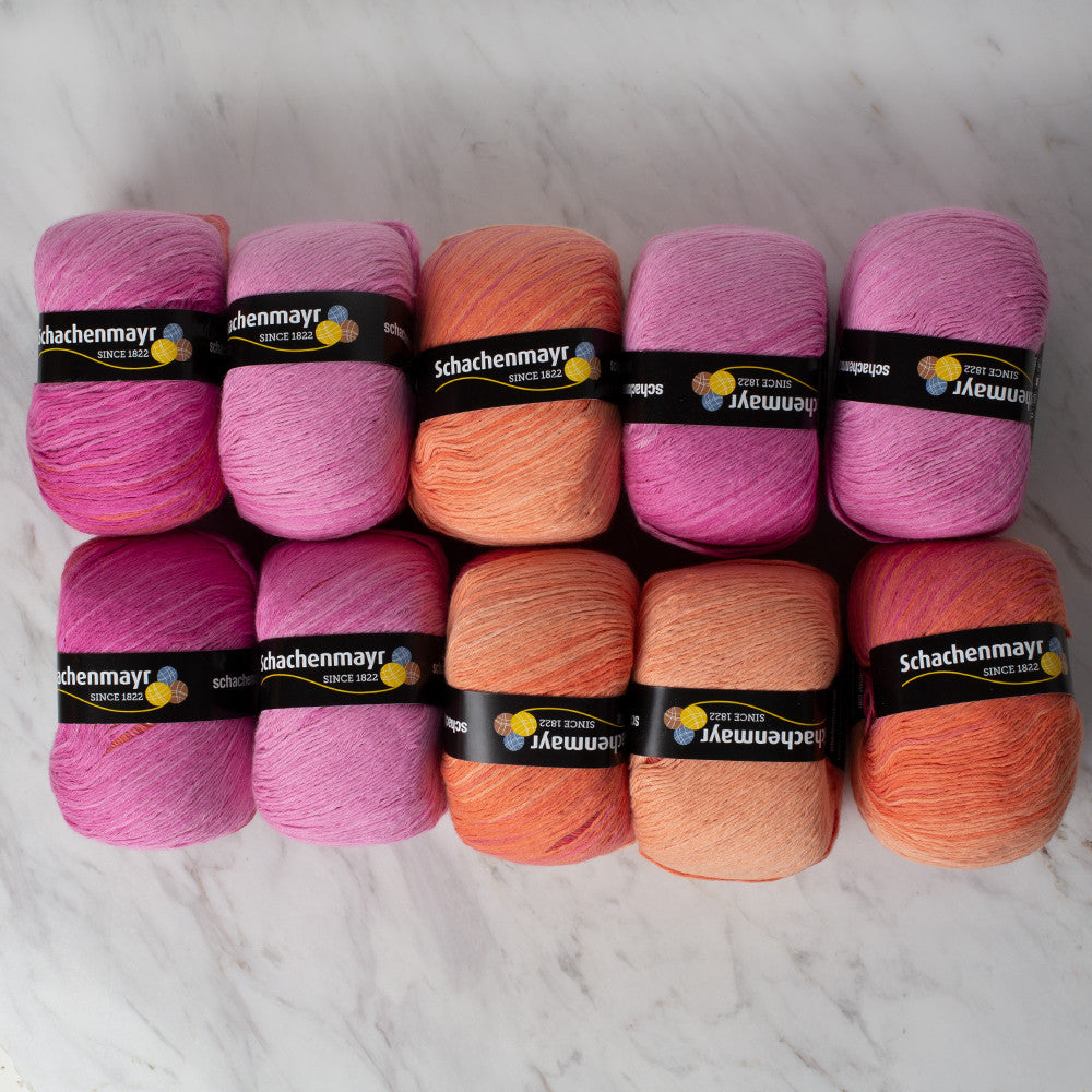 Schachenmayr Fashion Tahiti 50 gr Knitting Yarn, Variegated - 9811776 - 07690