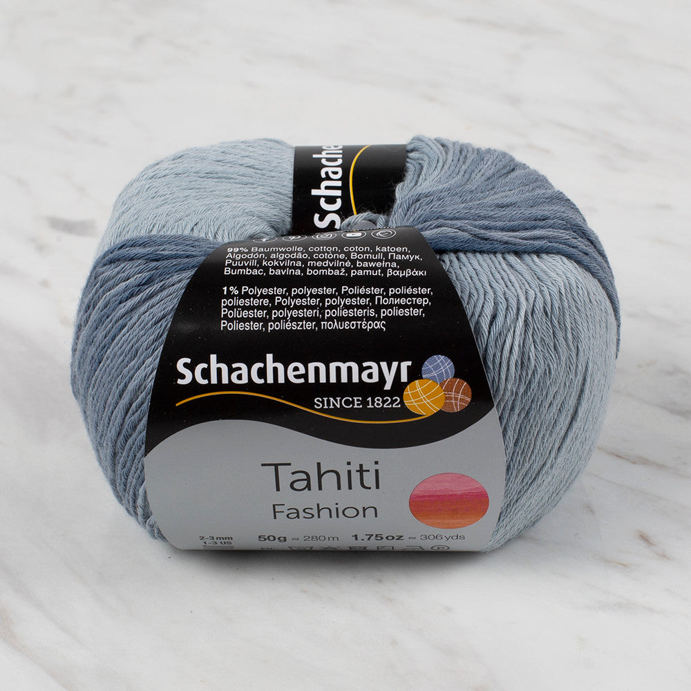 Schachenmayr Fashion Tahiti 50 gr Knitting Yarn, Variegated - 9811776 - 07693